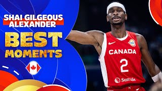 Shai Gilgeous-Alexander 🇨🇦 | Best Moments at FIBA Basketball World Cup 2023