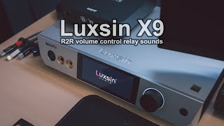 Luxsin X9 - R2R Volume Controller demo