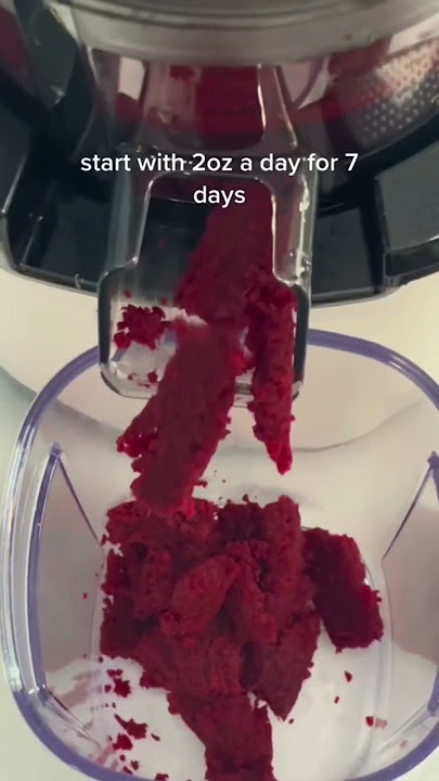 Drink beet juice every morning for these results