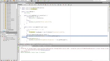 Java Tutorial - 19 - Exceptions German