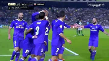 Source - MadridistaTV - Real Madrid counter vs Real Betis