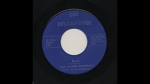 Alonso Armendariz - Ella - Los Relampagos r-113-b
