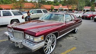 WETT 1975 Cadillac Coupe Deville on 8's