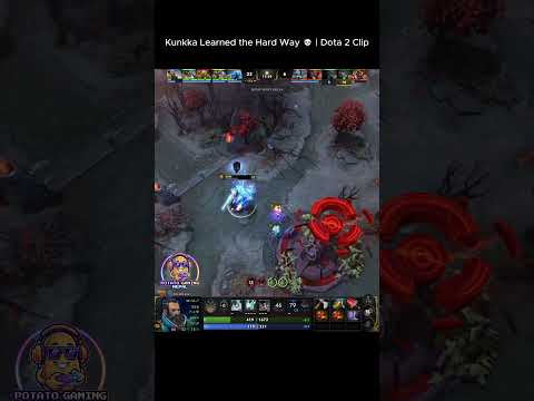Kunkka Learned the Hard Way 💀  Dota 2 Clip #potatogamingnepal