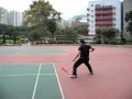 陳二虎 - 陳式太極槍 Taiji spear short demo - Chen Erhu