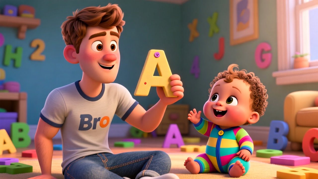 Study Bro Time ABC Fun 📝🍼 Fun Learning Song for Kids | Learn ABCs, Colors, and School Fun