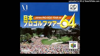 Japan Pro Golf Tour 64 OST - Main Menu