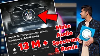 How to make remix bass boosted  songs videos with audio spectrum  | Avee Player screenshot 5