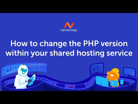 How to change PHP version on Namecheap Shared Hosting