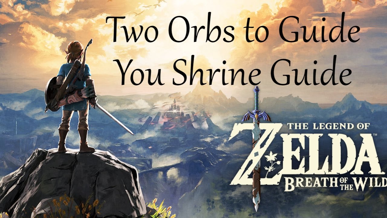 The Legend of Zelda Breath of the Wild Two Orbs to Guide You Shrine