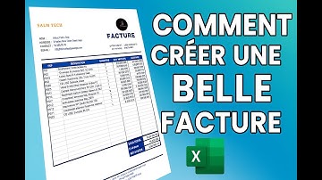 Comment créer une belle facture avec Excel