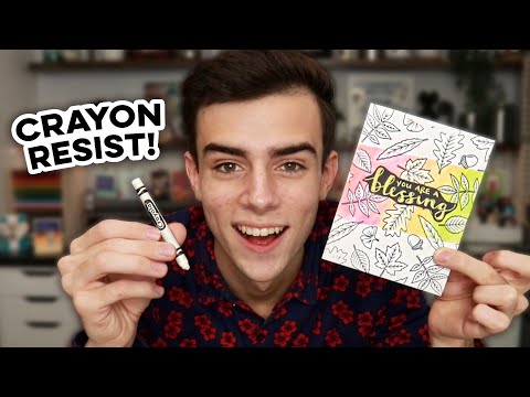 Crayon Resist Watercolor