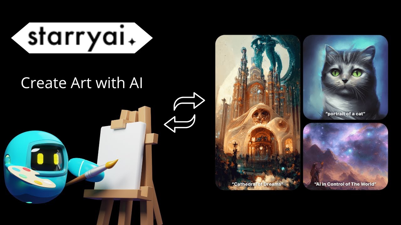 Create Art with starryai's AI-Powered Platform | starryai Demo - YouTube