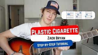 Download Lagu How To Play PLASTIC CIGARETTE by Zach Bryan! Beginner Guitar Tutorial MP3