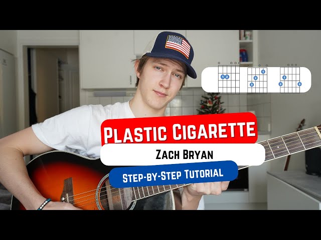 How To Play PLASTIC CIGARETTE by Zach Bryan! Beginner Guitar Tutorial