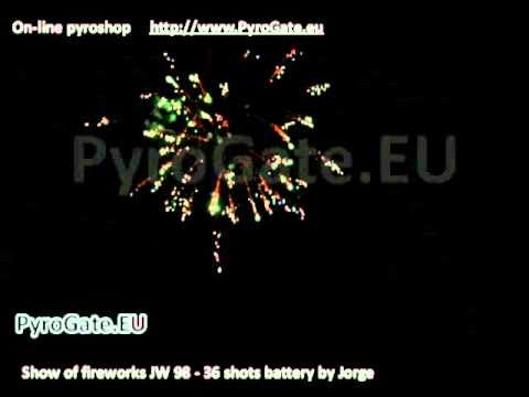 Show of fireworks JW98 by PyroGate.EU