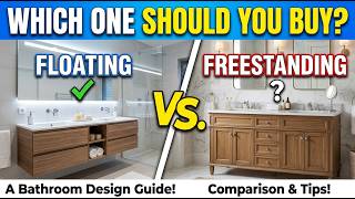 Floating vs. Freestanding Vanity: Which One Should You Actually Buy