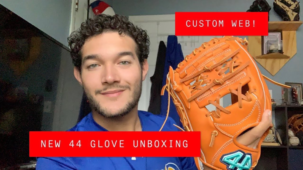 44 PRO GLOVE UNBOXING - Japan Select with CUSTOM WEB - YouTube