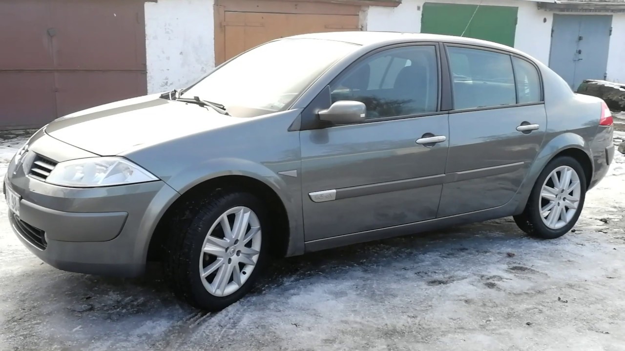 Renault megane 2 рестайлинг