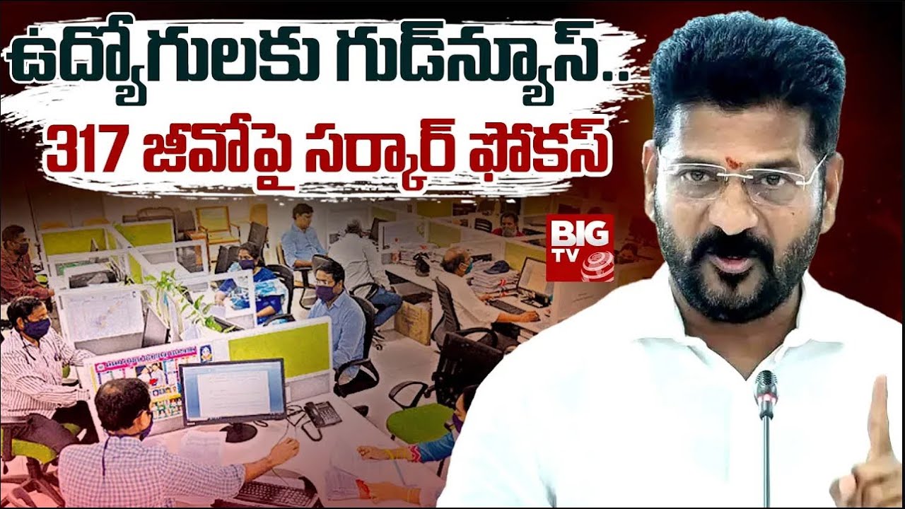 CM Revanth Reddy Good News to Employees : ఉద్యోగులకు గుడ్‌న్యూస్.. 317 జీవోపై సర్కార్ ఫోకస్ | BIG TV