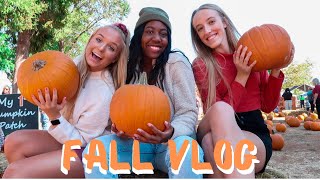 VLOG: PUMPKIN PATCH, APPLE FARM, FALL 2019 | GRACE TAYLOR