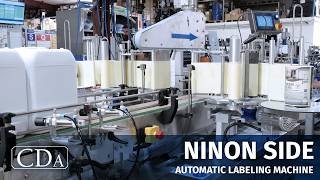 Ninon Side - Automatic Labeling Machine for Flat, Rectangular, and Oval Products - CDA
