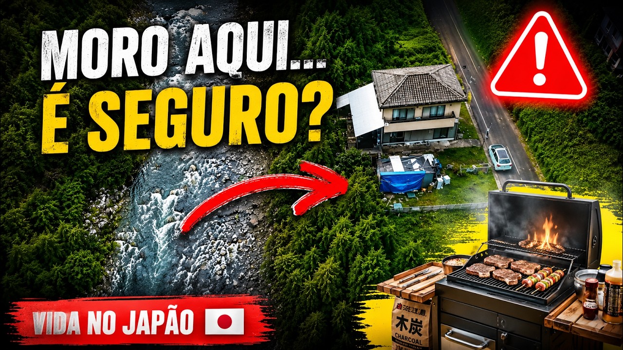 MORO PERTO DO RIO NO JAPÃO... SERÁ QUE MINHA CASA ESTÁ EM PERIGO?