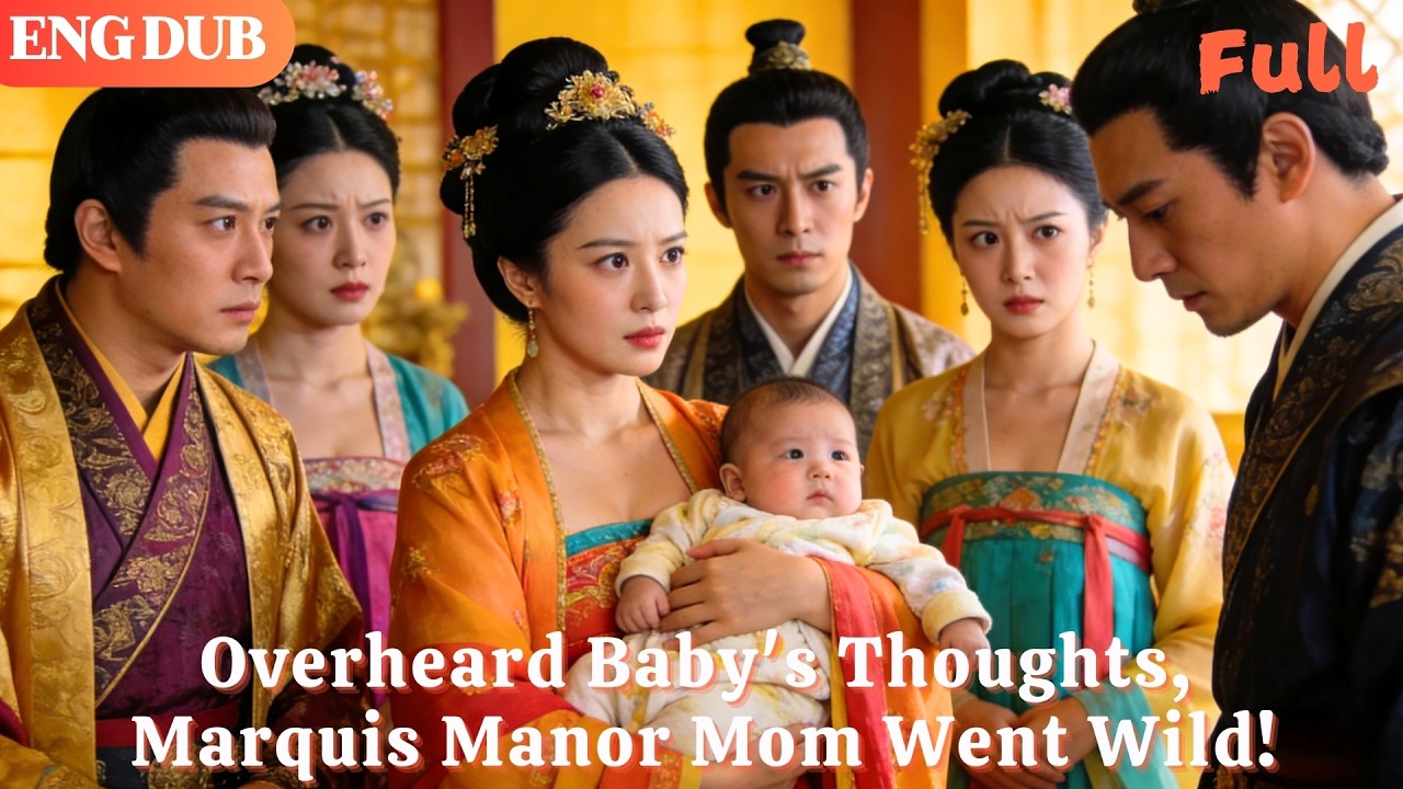 [ENG DUB]🌟Overheard Baby's Thoughts, Marquis Manor Mom Went Wild!#drama#minidrama