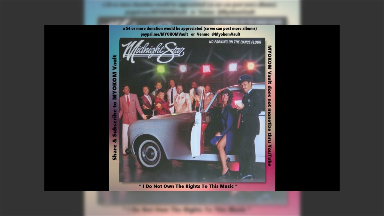 Midnight Star No Parking On The Dance Floor 1983 Mix You