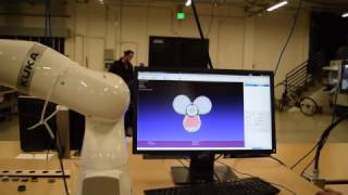 Robotic Finishing Demo with User Interface screenshot 2