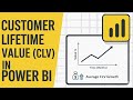 Customer Lifetime Value (CLV / LTV) Dashboard in Power BI | Simple Formula Explained