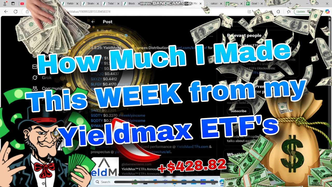 Yieldmax Weekly Dividend Distribution Update HOW Much Income Will I ...