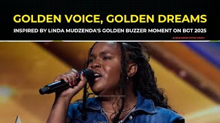 Golden Voice, Golden Dreams: Inspired by Linda Mudzenda's Golden Buzzer Moment on BGT 2025.