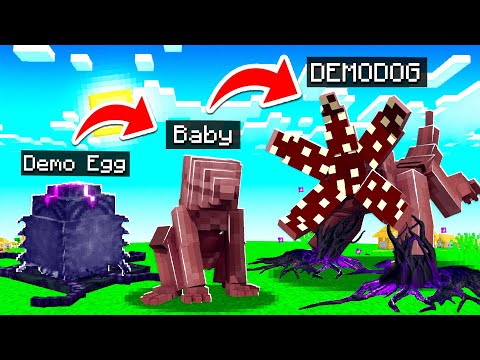 Life Of A Demodog In Minecraft!