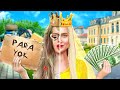 ZENGİN BİR AİLEYE KOMŞU OLDUM || Fakirden Zengine! Fakir Kızın Yeni Hayatı 123 GO! SCHOOL