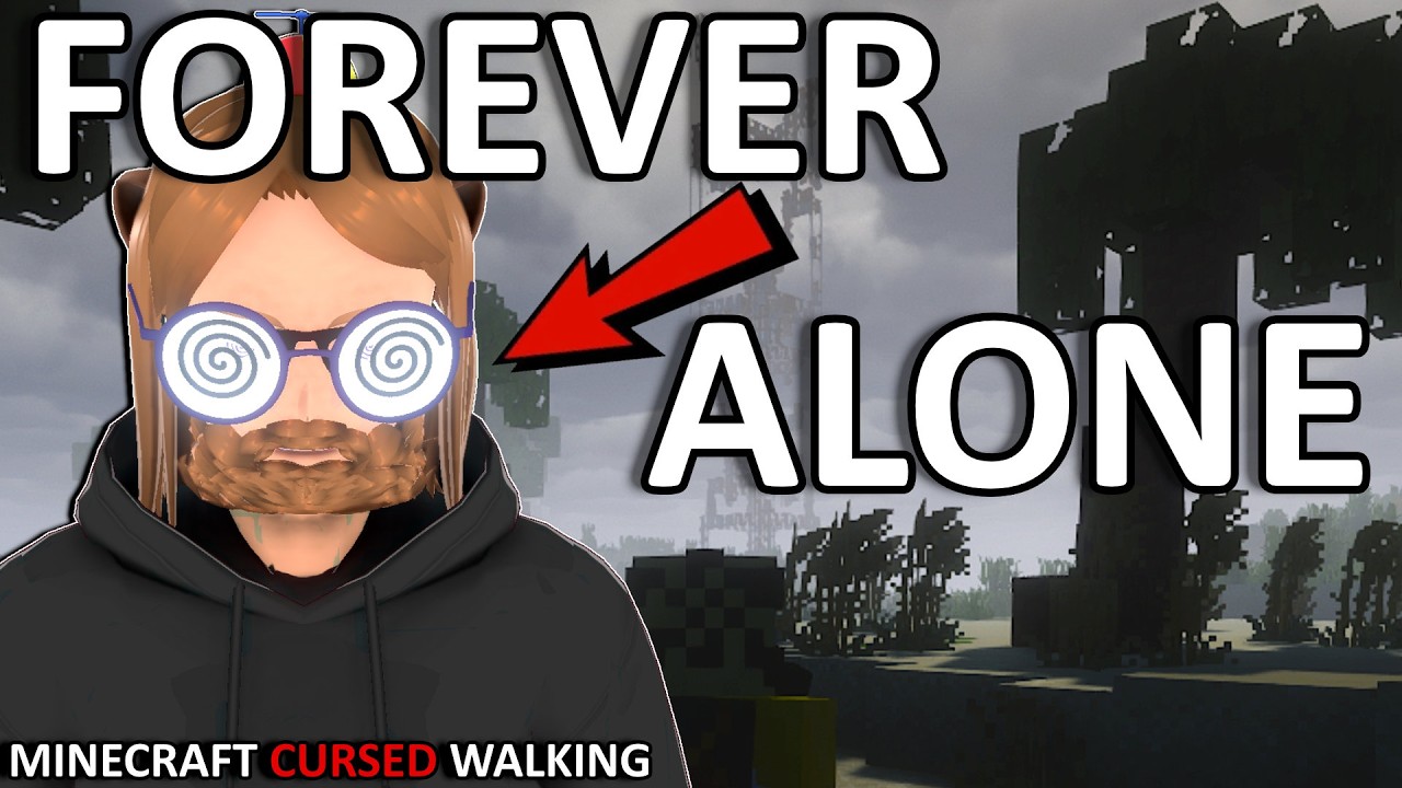 Minecraft Cursed Walking | Doomed Lone Capybara