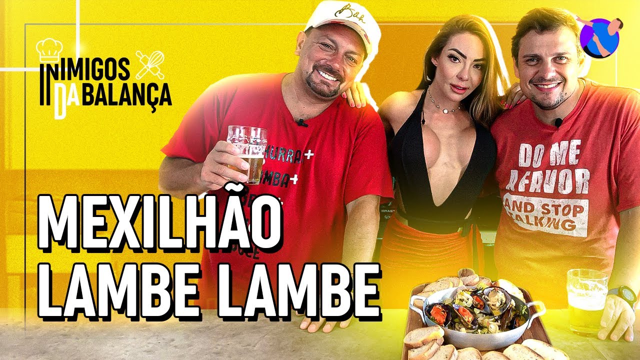 Flávia Oliver no Inimigos da Balança com Ale Oliveira e Chef Benedetti