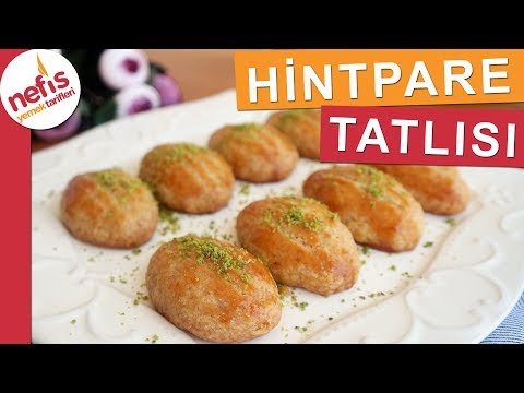 Muhteşem Hintpare Tatlısı - Şerbetli Kolay Tatlı Tarifi