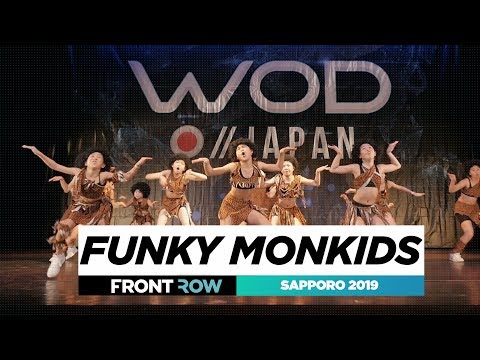 FUNKY MONKIDS  | Showcase | FRONTROW | World of Dance Sapporo Qualifier 2019 | #WODSAP19