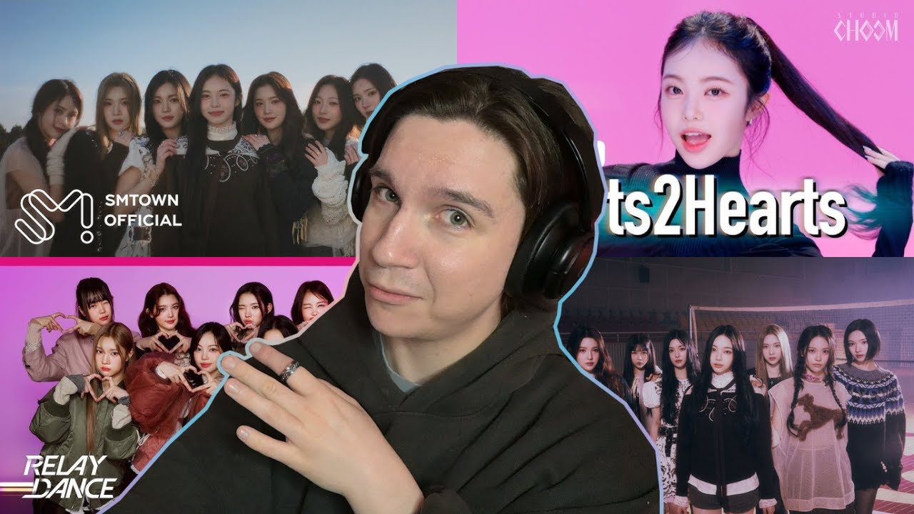 DANCER REACTS TO Hearts2Hearts 하츠투하츠 | 'The Chase' MV, Studio Choom, Relay & Debut Trailer