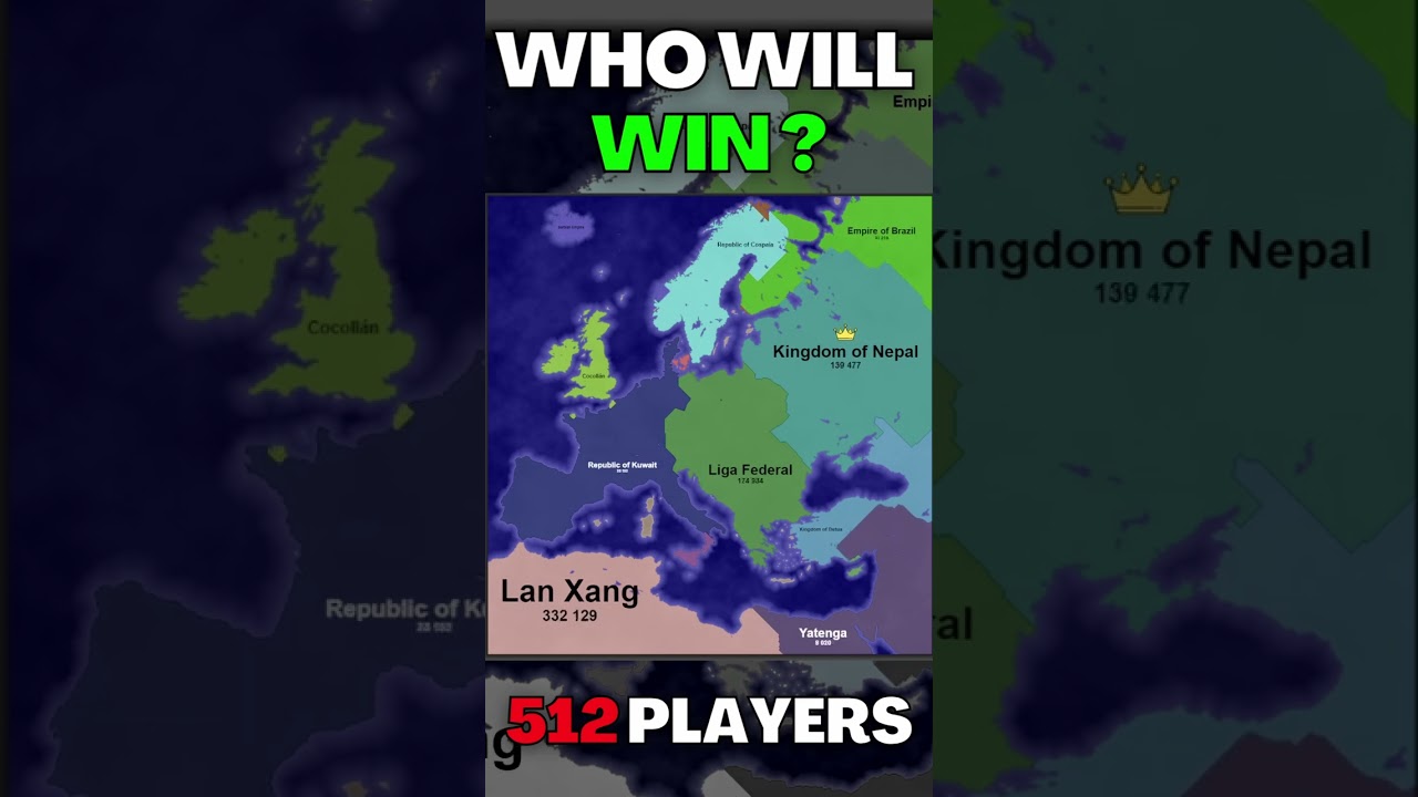 512 PLAYERS BATTLE ROYALE ! Who Will Win AMERICA ?? 