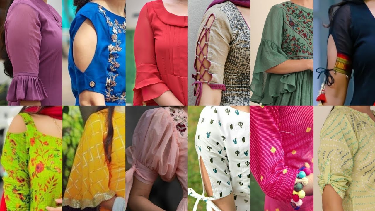 Kurti Ki Baju Ki Design / Kurti Sleeves Design/ Kurti Hand Design/ New Kurti Baju Design Images