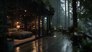 Gentle Forest Rain for Deep Sleep | Relaxation, Meditation, Stress Relief