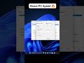 Boosted pc speed changes now 👍🏻🤯