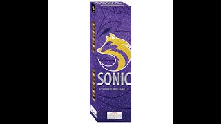 Sonic - Winco Fireworks - 5 Whistling Canister Shells