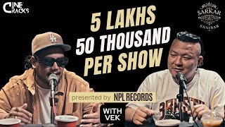 VEK Talks About JAY AUTHOR, Artist In ClassX, 5 Lakhs 50 Thousand Per Show | Sarkar Sanga Sanibar