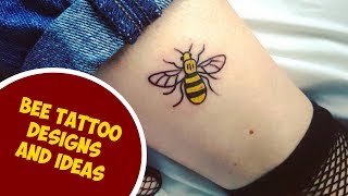 The Most Cutest Bee Tattoo Designs and Ideas