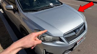 HOW TO POP HOOD ON SUBARU CROSSTREK