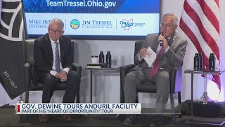 DeWine tours Anduril facility as part of economic tour
