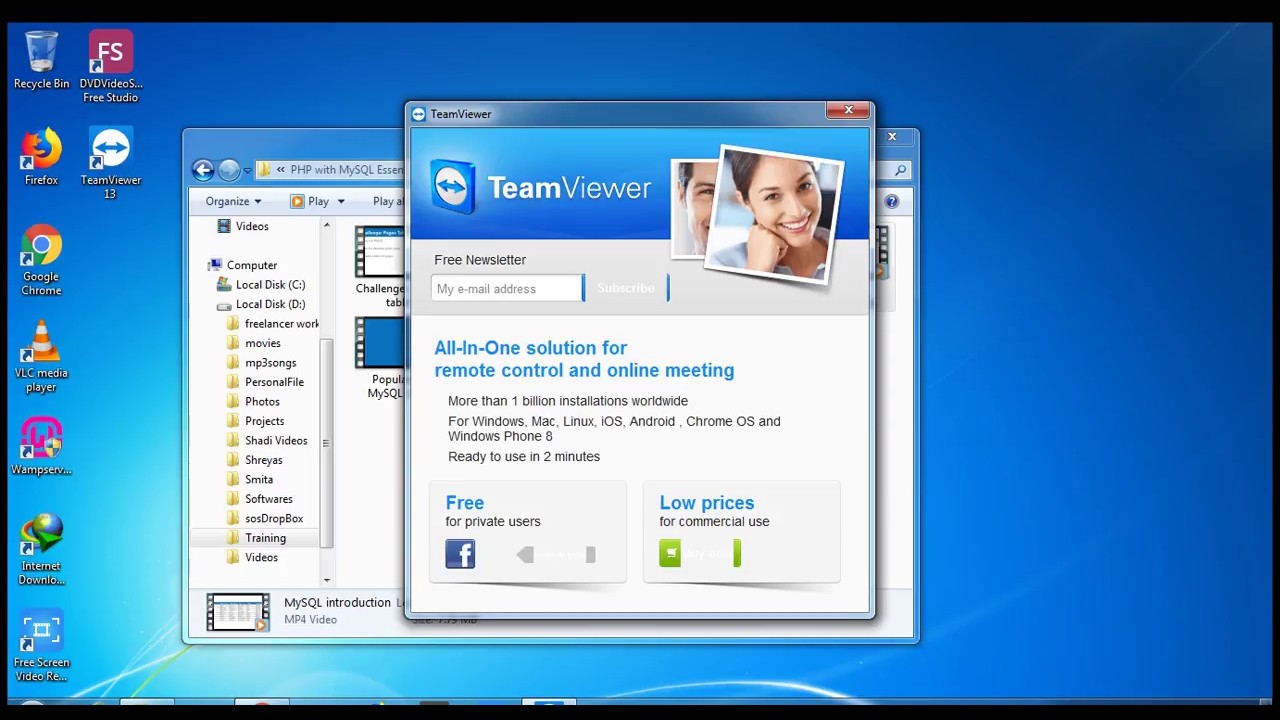 teamviewer non commercial use download